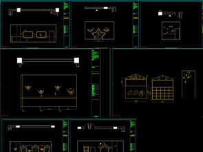 全套精品幼儿园早教中心CAD施工图与平面设计图资源分享