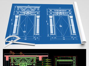 欧式壁炉CAD施工图与企业管理——编号18762434图纸解析与下载